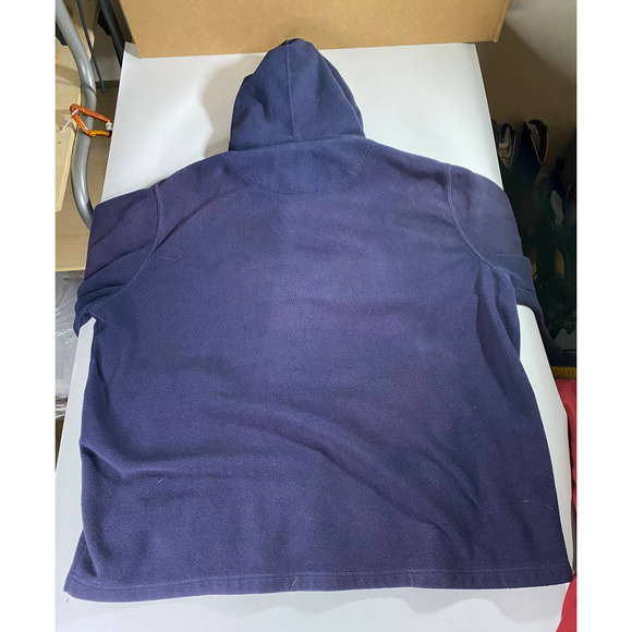 New England Patriots Full Zip Hoodie Blue Men's XXL NFL - Picture 6 of 9